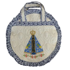 Porta Pratos - Nossa Senhora Aparecida - Bordado