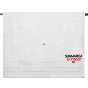 Toalhas personalizáveis em até 9x9cm e aumente o valor percebido dos seus serviços